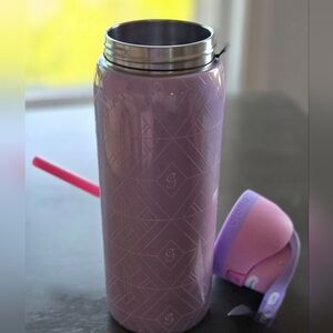 Owala Wicked Edition Pink/Purple Glinda 32 Oz Water Bottle, NWT, In Hand!